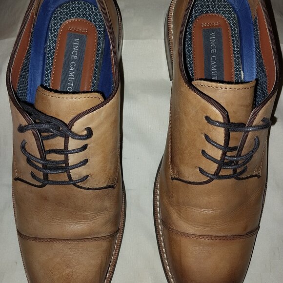 Pre-Owen Men\'s Vince Camuto Lyre Oxford DSW Size 9.5 main image 5